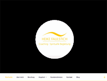 Tablet Screenshot of heike-faulstich.de
